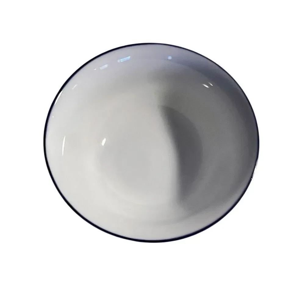 PIER ONE Blue TWILL Porcelain 6” Rice Bowl